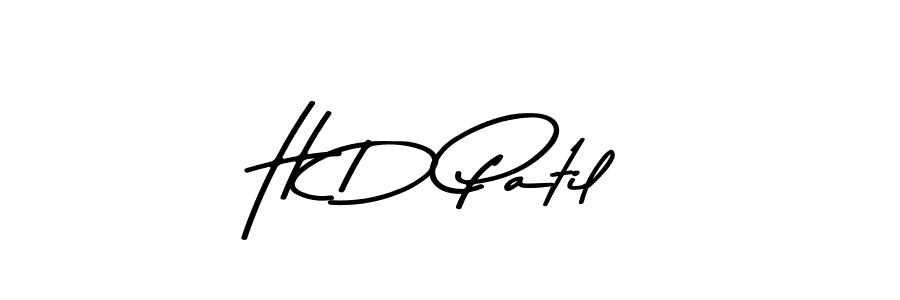 Also You can easily find your signature by using the search form. We will create H D Patil name handwritten signature images for you free of cost using Asem Kandis PERSONAL USE sign style. H D Patil signature style 9 images and pictures png