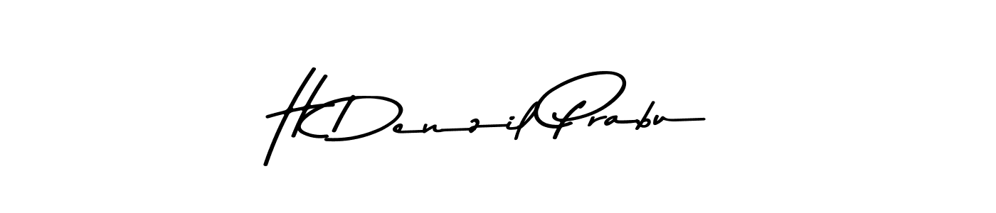 Design your own signature with our free online signature maker. With this signature software, you can create a handwritten (Asem Kandis PERSONAL USE) signature for name H Denzil Prabu. H Denzil Prabu signature style 9 images and pictures png