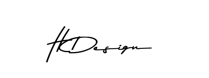 Once you've used our free online signature maker to create your best signature Asem Kandis PERSONAL USE style, it's time to enjoy all of the benefits that H Design name signing documents. H Design signature style 9 images and pictures png