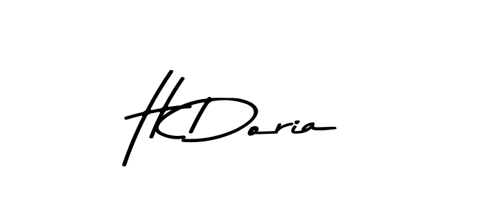 Also we have H Doria name is the best signature style. Create professional handwritten signature collection using Asem Kandis PERSONAL USE autograph style. H Doria signature style 9 images and pictures png