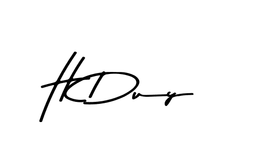 How to Draw H Duy signature style? Asem Kandis PERSONAL USE is a latest design signature styles for name H Duy. H Duy signature style 9 images and pictures png