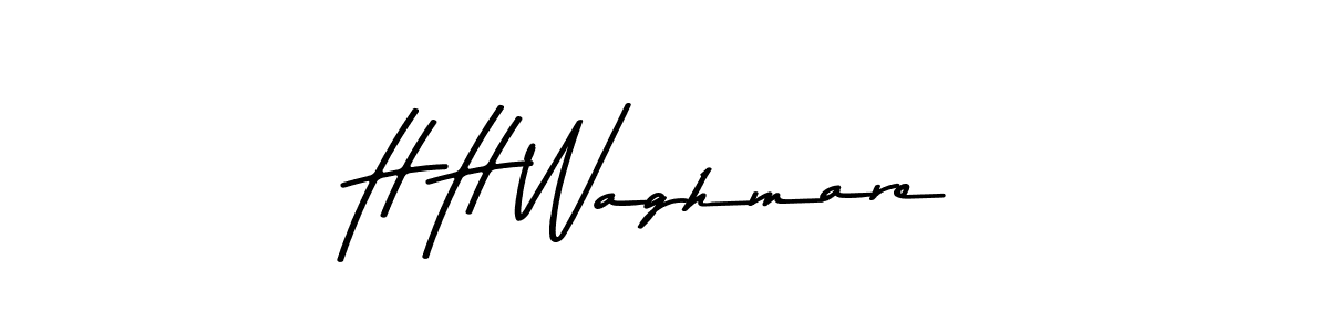 Make a beautiful signature design for name H H Waghmare. Use this online signature maker to create a handwritten signature for free. H H Waghmare signature style 9 images and pictures png