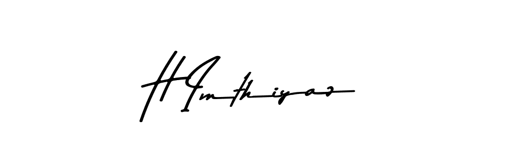 Make a beautiful signature design for name H Imthiyaz. Use this online signature maker to create a handwritten signature for free. H Imthiyaz signature style 9 images and pictures png