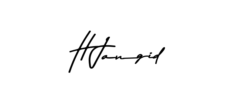 H Jangid stylish signature style. Best Handwritten Sign (Asem Kandis PERSONAL USE) for my name. Handwritten Signature Collection Ideas for my name H Jangid. H Jangid signature style 9 images and pictures png