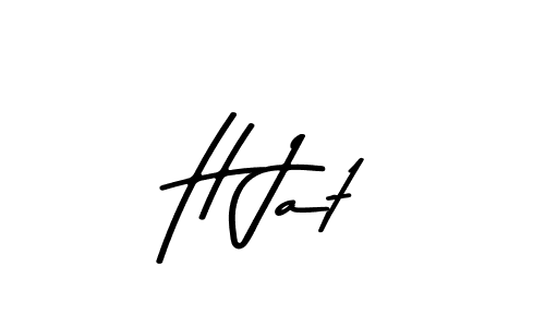 Asem Kandis PERSONAL USE is a professional signature style that is perfect for those who want to add a touch of class to their signature. It is also a great choice for those who want to make their signature more unique. Get H Jat name to fancy signature for free. H Jat signature style 9 images and pictures png