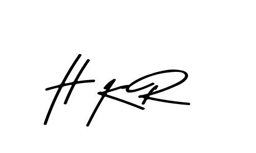 How to make H K R signature? Asem Kandis PERSONAL USE is a professional autograph style. Create handwritten signature for H K R name. H K R signature style 9 images and pictures png