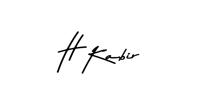 Make a beautiful signature design for name H Kabir. Use this online signature maker to create a handwritten signature for free. H Kabir signature style 9 images and pictures png