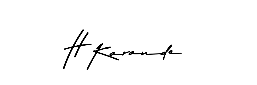 Once you've used our free online signature maker to create your best signature Asem Kandis PERSONAL USE style, it's time to enjoy all of the benefits that H Karande name signing documents. H Karande signature style 9 images and pictures png