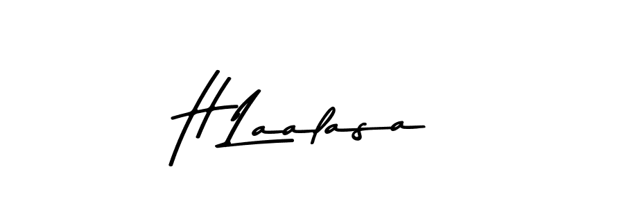 Similarly Asem Kandis PERSONAL USE is the best handwritten signature design. Signature creator online .You can use it as an online autograph creator for name H Laalasa. H Laalasa signature style 9 images and pictures png