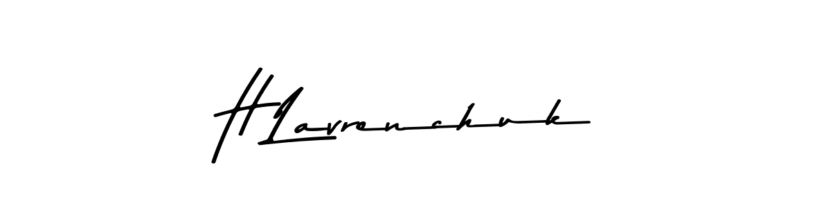 Use a signature maker to create a handwritten signature online. With this signature software, you can design (Asem Kandis PERSONAL USE) your own signature for name H Lavrenchuk. H Lavrenchuk signature style 9 images and pictures png