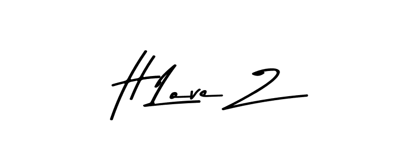 H Love Z stylish signature style. Best Handwritten Sign (Asem Kandis PERSONAL USE) for my name. Handwritten Signature Collection Ideas for my name H Love Z. H Love Z signature style 9 images and pictures png