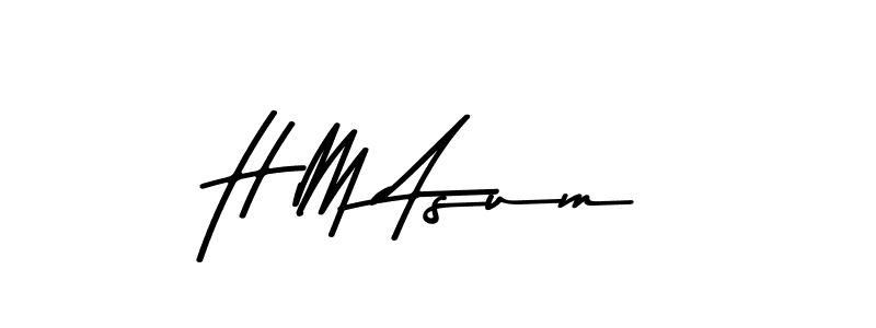 Also You can easily find your signature by using the search form. We will create H M Asum name handwritten signature images for you free of cost using Asem Kandis PERSONAL USE sign style. H M Asum signature style 9 images and pictures png