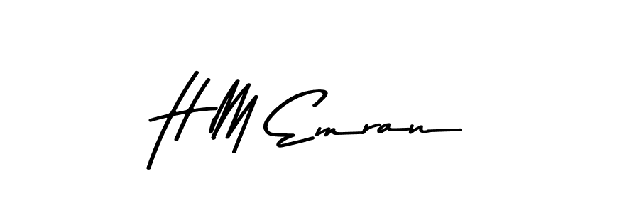 You should practise on your own different ways (Asem Kandis PERSONAL USE) to write your name (H M Emran) in signature. don't let someone else do it for you. H M Emran signature style 9 images and pictures png