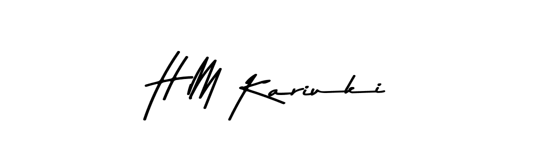 How to Draw H M Kariuki signature style? Asem Kandis PERSONAL USE is a latest design signature styles for name H M Kariuki. H M Kariuki signature style 9 images and pictures png