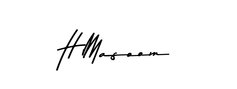 How to Draw H Masoom signature style? Asem Kandis PERSONAL USE is a latest design signature styles for name H Masoom. H Masoom signature style 9 images and pictures png