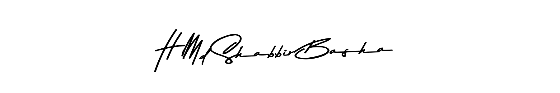 How to make H Md Shabbir Basha signature? Asem Kandis PERSONAL USE is a professional autograph style. Create handwritten signature for H Md Shabbir Basha name. H Md Shabbir Basha signature style 9 images and pictures png