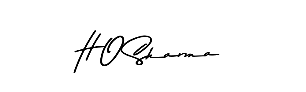 Similarly Asem Kandis PERSONAL USE is the best handwritten signature design. Signature creator online .You can use it as an online autograph creator for name H O Sharma. H O Sharma signature style 9 images and pictures png