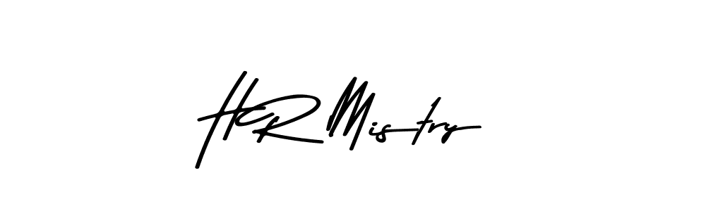 H R Mistry stylish signature style. Best Handwritten Sign (Asem Kandis PERSONAL USE) for my name. Handwritten Signature Collection Ideas for my name H R Mistry. H R Mistry signature style 9 images and pictures png