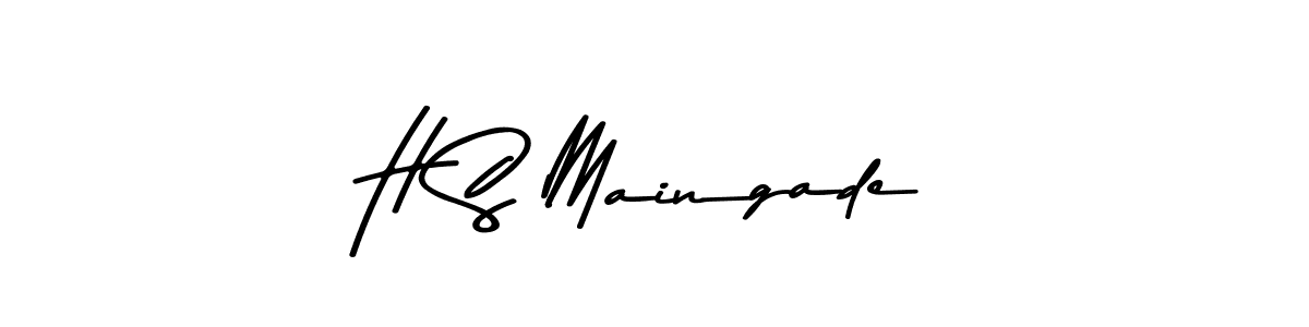 It looks lik you need a new signature style for name H S Maingade. Design unique handwritten (Asem Kandis PERSONAL USE) signature with our free signature maker in just a few clicks. H S Maingade signature style 9 images and pictures png