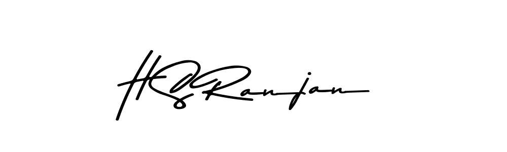 Asem Kandis PERSONAL USE is a professional signature style that is perfect for those who want to add a touch of class to their signature. It is also a great choice for those who want to make their signature more unique. Get H S Ranjan name to fancy signature for free. H S Ranjan signature style 9 images and pictures png