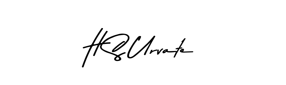 Here are the top 10 professional signature styles for the name H S Urvate. These are the best autograph styles you can use for your name. H S Urvate signature style 9 images and pictures png