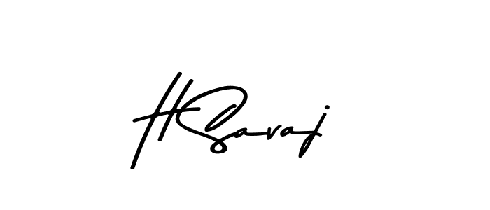 Make a beautiful signature design for name H Savaj. Use this online signature maker to create a handwritten signature for free. H Savaj signature style 9 images and pictures png