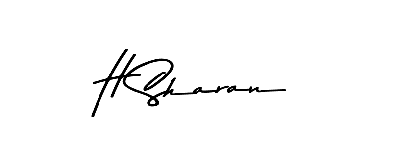 Make a beautiful signature design for name H Sharan. Use this online signature maker to create a handwritten signature for free. H Sharan signature style 9 images and pictures png