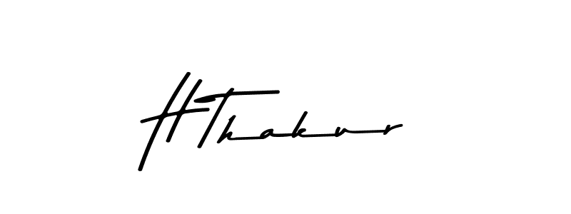 How to Draw H Thakur signature style? Asem Kandis PERSONAL USE is a latest design signature styles for name H Thakur. H Thakur signature style 9 images and pictures png