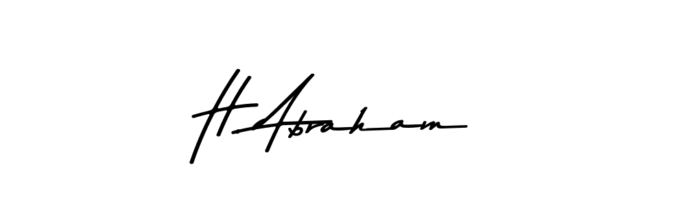 The best way (Asem Kandis PERSONAL USE) to make a short signature is to pick only two or three words in your name. The name H. Abraham include a total of six letters. For converting this name. H. Abraham signature style 9 images and pictures png