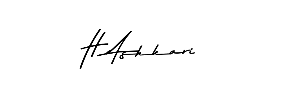 Here are the top 10 professional signature styles for the name H. Ashkari. These are the best autograph styles you can use for your name. H. Ashkari signature style 9 images and pictures png