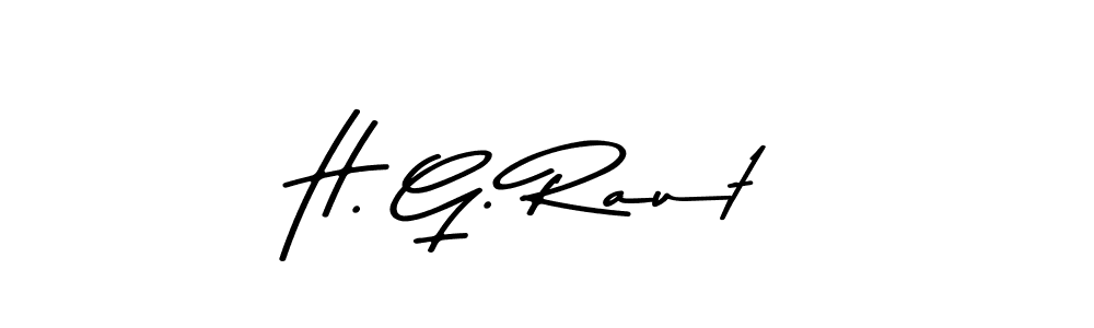 Best and Professional Signature Style for H. G. Raut. Asem Kandis PERSONAL USE Best Signature Style Collection. H. G. Raut signature style 9 images and pictures png