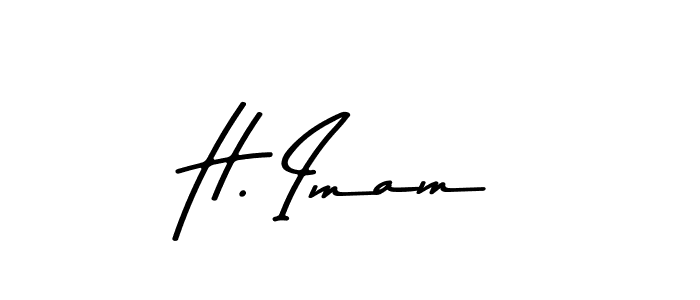 This is the best signature style for the H. Imam name. Also you like these signature font (Asem Kandis PERSONAL USE). Mix name signature. H. Imam signature style 9 images and pictures png