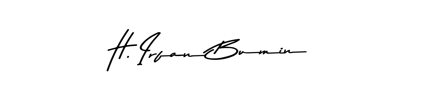 Here are the top 10 professional signature styles for the name H. Irfan Bumin. These are the best autograph styles you can use for your name. H. Irfan Bumin signature style 9 images and pictures png