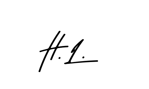 Also we have H. L. name is the best signature style. Create professional handwritten signature collection using Asem Kandis PERSONAL USE autograph style. H. L. signature style 9 images and pictures png