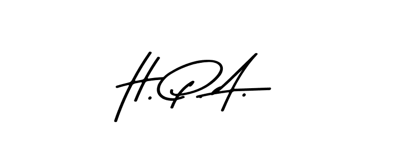 Here are the top 10 professional signature styles for the name H. P. A.. These are the best autograph styles you can use for your name. H. P. A. signature style 9 images and pictures png