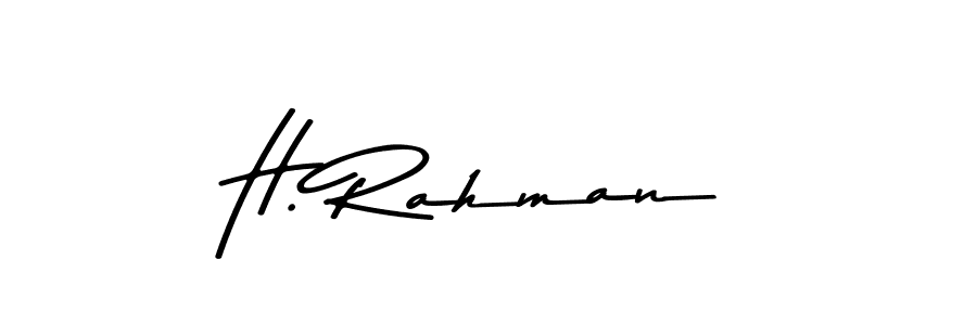 if you are searching for the best signature style for your name H. Rahman. so please give up your signature search. here we have designed multiple signature styles  using Asem Kandis PERSONAL USE. H. Rahman signature style 9 images and pictures png