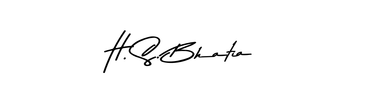 Similarly Asem Kandis PERSONAL USE is the best handwritten signature design. Signature creator online .You can use it as an online autograph creator for name H. S. Bhatia. H. S. Bhatia signature style 9 images and pictures png