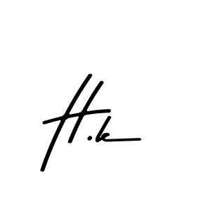 How to Draw H.k signature style? Asem Kandis PERSONAL USE is a latest design signature styles for name H.k. H.k signature style 9 images and pictures png