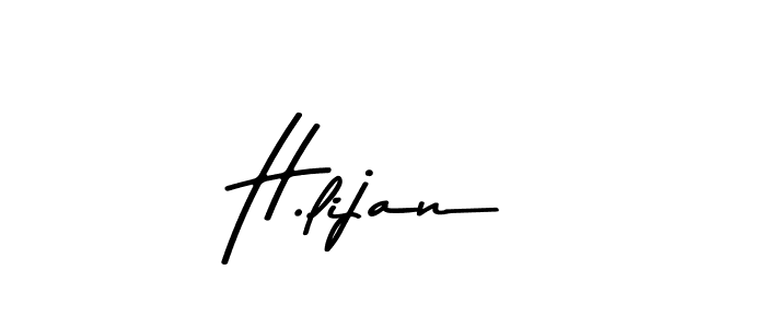 Make a beautiful signature design for name H.lijan. Use this online signature maker to create a handwritten signature for free. H.lijan signature style 9 images and pictures png