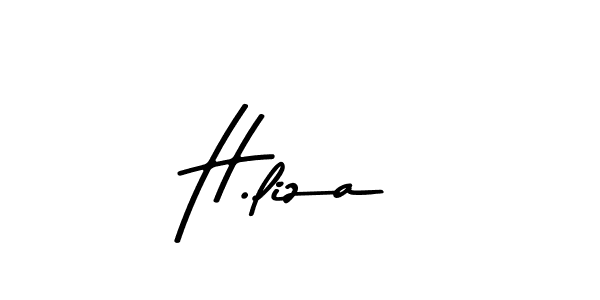 Use a signature maker to create a handwritten signature online. With this signature software, you can design (Asem Kandis PERSONAL USE) your own signature for name H.liza. H.liza signature style 9 images and pictures png