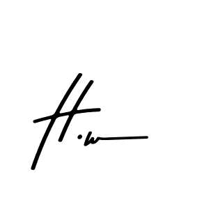 H.w stylish signature style. Best Handwritten Sign (Asem Kandis PERSONAL USE) for my name. Handwritten Signature Collection Ideas for my name H.w. H.w signature style 9 images and pictures png