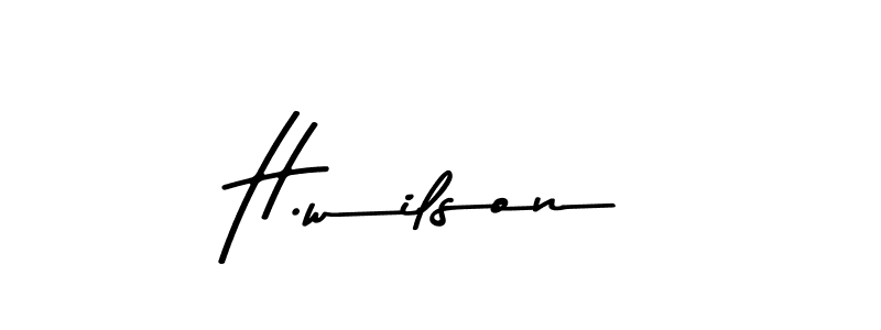 Once you've used our free online signature maker to create your best signature Asem Kandis PERSONAL USE style, it's time to enjoy all of the benefits that H.wilson name signing documents. H.wilson signature style 9 images and pictures png