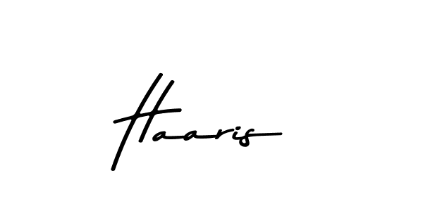 How to make Haaris signature? Asem Kandis PERSONAL USE is a professional autograph style. Create handwritten signature for Haaris name. Haaris signature style 9 images and pictures png