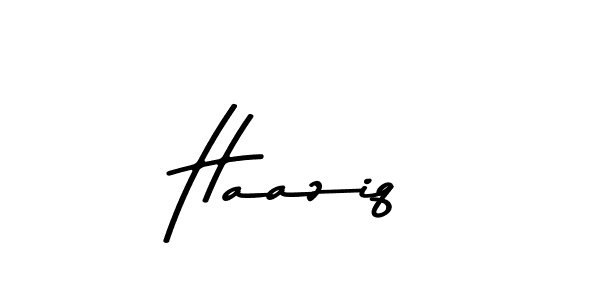 How to make Haaziq signature? Asem Kandis PERSONAL USE is a professional autograph style. Create handwritten signature for Haaziq name. Haaziq signature style 9 images and pictures png