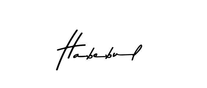 This is the best signature style for the Habebul name. Also you like these signature font (Asem Kandis PERSONAL USE). Mix name signature. Habebul signature style 9 images and pictures png