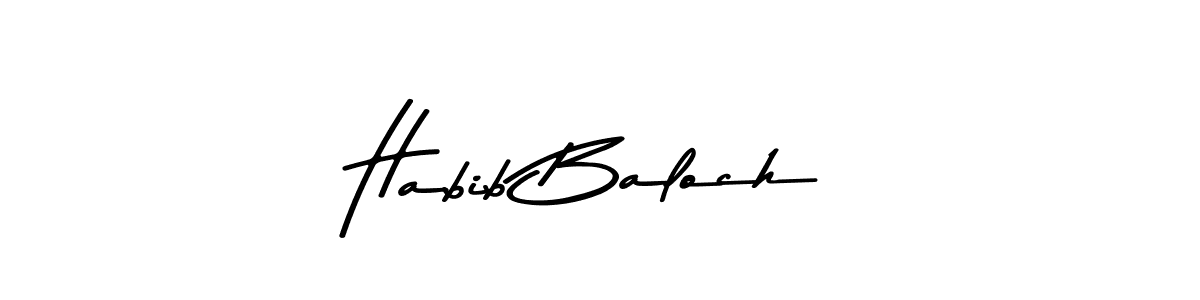 You should practise on your own different ways (Asem Kandis PERSONAL USE) to write your name (Habib Baloch) in signature. don't let someone else do it for you. Habib Baloch signature style 9 images and pictures png