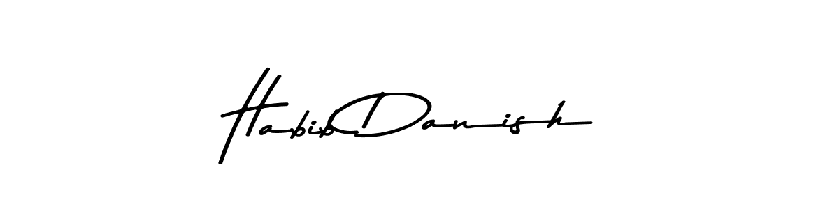 Make a beautiful signature design for name Habib Danish. Use this online signature maker to create a handwritten signature for free. Habib Danish signature style 9 images and pictures png