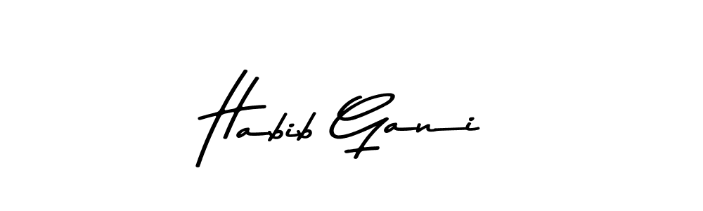 Also we have Habib Gani name is the best signature style. Create professional handwritten signature collection using Asem Kandis PERSONAL USE autograph style. Habib Gani signature style 9 images and pictures png