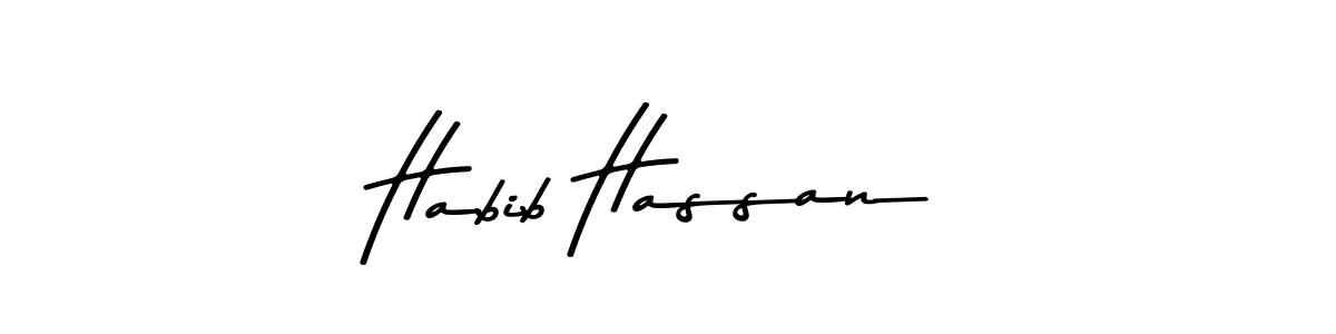Here are the top 10 professional signature styles for the name Habib Hassan. These are the best autograph styles you can use for your name. Habib Hassan signature style 9 images and pictures png