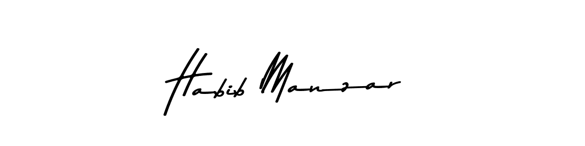 Here are the top 10 professional signature styles for the name Habib Manzar. These are the best autograph styles you can use for your name. Habib Manzar signature style 9 images and pictures png
